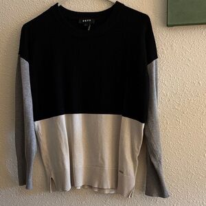 DKNY colorblock sweater